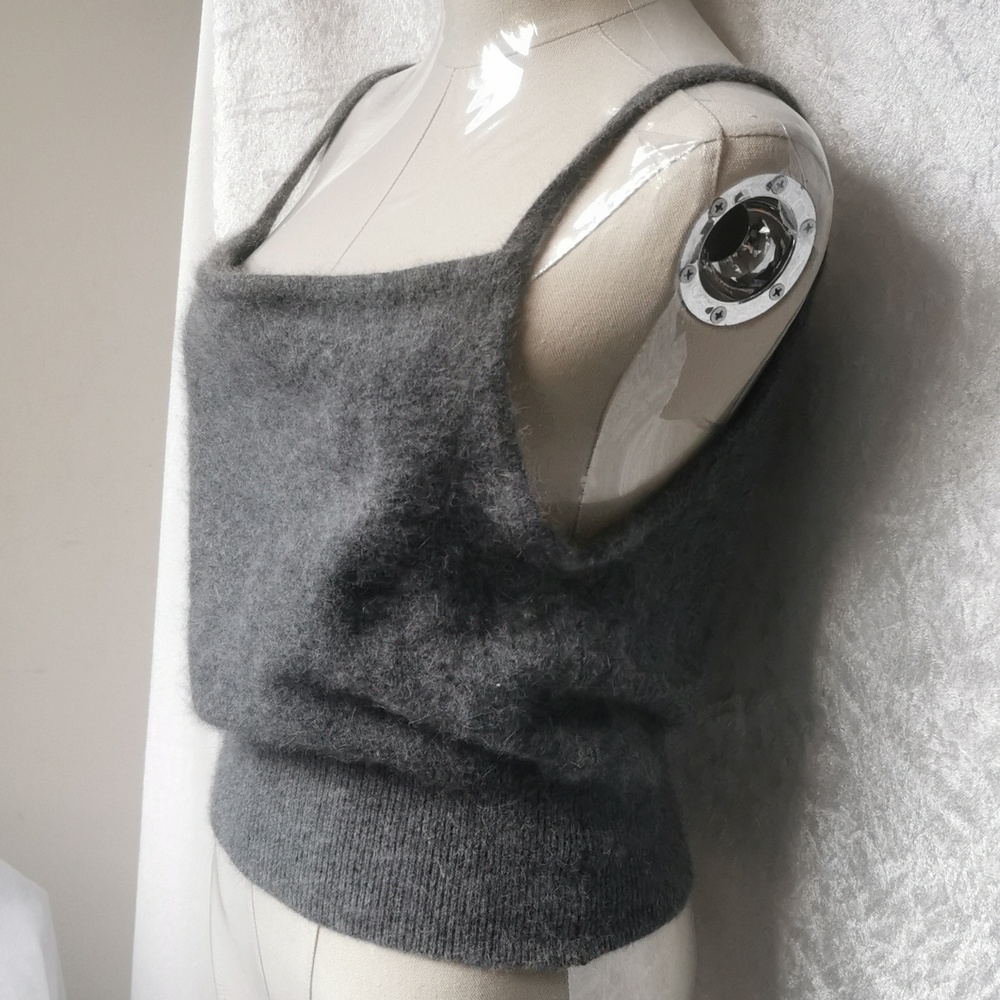 J Crew Angora lambswool sweater camisole medium